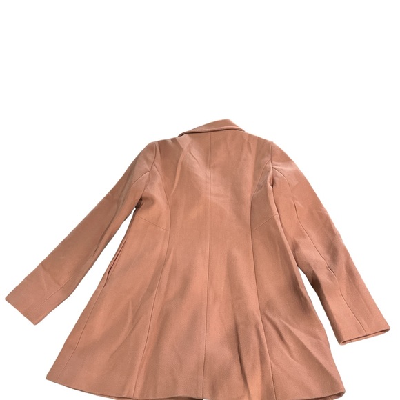 Allegra K Women's Peter Pan Collar Double Breasted  Pea Coat, Medium - Picture 3 of 4